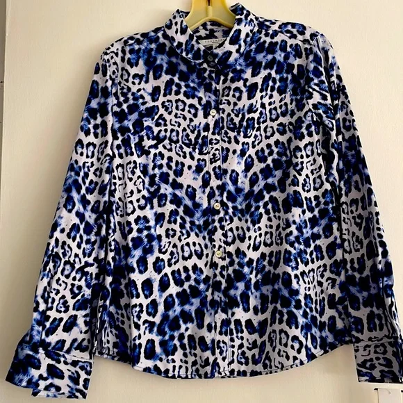 FoxCroft (Nordstrom) long sleeve button down collar shirt. NWT - Picture 1 of 6